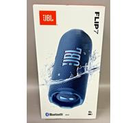 JBL Flip 7, Wireless Portable Bluetooth Speaker, 16 Hours of Playtime, IP68 Waterproof, Dustproof and Drop-Proof, Pro Sound with AI Boost, Auracast Multi-Speaker Connection, Blue