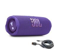 JBL Flip 7 (Purple) + Bundle with USB-C Braided Cable