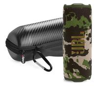 JBL FLIP 7 Waterproof Portable Speaker Bundle with gSport Carbon Fiber Case (Camo)