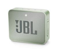 JBL GO 2 Portable Waterproof Bluetooth Speaker with Rechargeable Battery and Built-in Speakerphone, Mint
