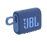 JBL Go 3 ECO Waterproof Wireless Bluetooth Speaker with 5 Hours of Battery Life, Blue