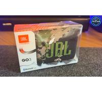 JBL GO 3 Portable Bluetooth Speaker Squad Camo Brand New & Sealed IP67