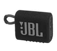 JBL Go 3 - Portable Mini Bluetooth Speaker, big audio and punchy bass, IP67 waterproof and dustproof, 5 hours of playtime, speaker for home, outdoor and travel (Black)