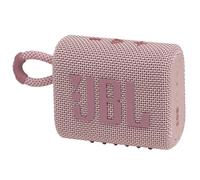 JBL Go 3: Portable Speaker with Bluetooth, Built-in Battery, Waterproof and Dustproof Feature - Pink
