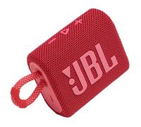 JBL Go 3: Portable Speaker with Bluetooth, Built-in Battery, Waterproof and Dustproof Feature - Red (JBLGO3REDAM)