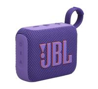 JBL Go 4 - Ultra-Portable, Waterproof and Dustproof Bluetooth Speaker, Big Pro Sound with punchy bass, 7-Hour Built-in Battery, Made in part with recycled materials (Purple)