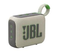 JBL Go 4 - Ultra-Portable, Waterproof and Dustproof Bluetooth Speaker, Big Pro Sound with Punchy bass, 7-Hour Built-in Battery, Made in Part with Recycled Materials (Sand)