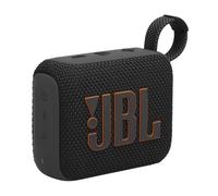 JBL Go 4 - Ultra-Portable, Waterproof and Dustproof Bluetooth Speaker, Big Pro Sound with punchy bass, 7-Hour Built-in Battery, Made in part with recycled materials (Black)