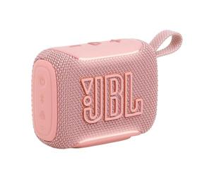 JBL Go 5, Ultra-Portable Bluetooth Speaker, Waterproof, Pink | Powerful JBL Pro Sound, AirTouch Pairing, Auracast, Ambient Edge Lighting, Bluetooth 6.0 and Up to 10-Hour Playtime