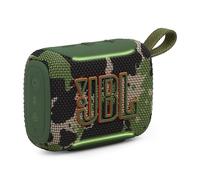 JBL Go 5 - Ultra-Portable Waterproof & Drop Proof Speaker with JBL Legendary Sound and Ambient Edge Lighting, AirTouch Instant Stereo Pairing or Link Multiple Compatible