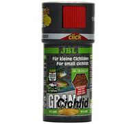 JBL GranaCichlid 100 ml CLICK, Premium main food granulate with the Click doser for predatory cichlids
