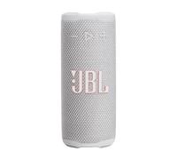 JBL Grip, Compact Bluetooth Speaker, JBL Pro Sound with AI Sound Boost, IP68 Waterproof/Dustproof, Ambient Light, Up to 14H Playtime, Auracast Multi-Speaker Connection, JBL Portable App, White