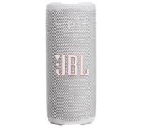 JBL Grip, Compact Bluetooth Speaker, JBL Pro Sound with AI Sound Boost, IP68 Waterproof/Dustproof, Ambient Light, Up to 14H Playtime, Auracast Multi-Speaker Connection, JBL Portable App, White