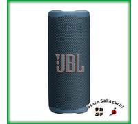 JBL Grip Portable Bluetooth Speaker AI Sound Boost Ambient Light Auracast Blue