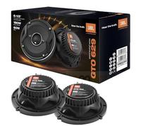 JBL GTO629 6.5" Grand Touring Series Car Audio Speakers - 2-Way, 360 Watts MAX Power, Factory-Sized Replacement Includes Iron Crush Cleaning Cloth.