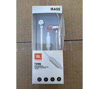 JBL Harman T290 Pure Bass Sound In-ear Headphones Silver BRAND NEW BOXED