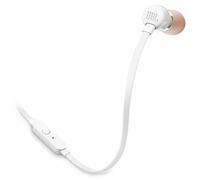 JBL Headphones T160 Tune Wired In-Ear Headphone with Mic White