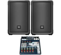 JBL IRX 108BT + Soundcraft Notepad-8FX Bundle