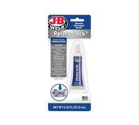 Jbl J-B Weld Perma-Lock Blue Medium Strength Threadlocker 6Ml In White White One Size