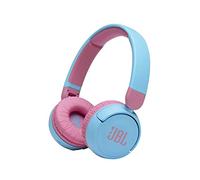 JBL Jr 310 BT Children's On-Ear Headphones with Bluetooth and Built-In Microphone, Blue and Pink