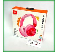 JBL Junior 470NC Kids Wireless Headphones - Active Noise Cancelling w/ Mic Pink