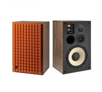 JBL L100 Mk2 Classic 3-Way Stand Mount Speakers (Pair) Orange