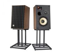 JBL L82 Mk2 Classic 2-Way Speakers with JS-80 Stands (Pair) Black