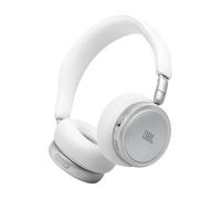 JBL Live 680NC Wireless On-Ear Noise Cancelling Headphones, White | Bluetooth 6.0, Multipoint Connection, Up to 80 Hours Playtime, Customisable with the JBL Headphones App, Spatial Sound