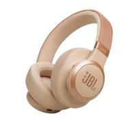 JBL Live 770NC - Wireless Over-Ear Headphones with True Adaptive Noise Cancelling with Smart Ambient, Up to 65 Hours of Battery Life, Comfort-fit Fabric Headband & Carrying Pouch (Sandstone)