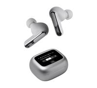 JBL Live Beam 3 Active Noise Cancelling Earbuds - Silver