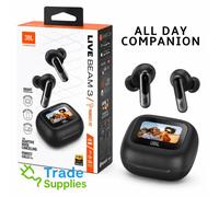 JBL Live Beam3 Wireless Bluetooth Earbuds Earphone 48H Noise Cancel Brand NEW