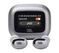 JBL Live Buds 3 - True Wireless Noise-Cancelling Bud-Type Earbuds, 40Hrs Total Playback, Wireless Charging, 6 Mics for Perfect Calls, Multi-Point Connection, IP55 Waterproof and dustproof (Silver)