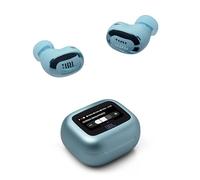 JBL Live Buds 3, Wireless Earbud Headphones with Bluetooth, Blue | 40h Battery Life, True Adaptive Noise Cancelling and High-Resolution JBL Signature Sound, IP55 Waterproof
