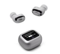 JBL Live Buds 3, Wireless Earbud Headphones with Bluetooth, Silver | 40h Battery Life, True Adaptive Noise Cancelling and High-Resolution JBL Signature Sound, IP55 Waterproof