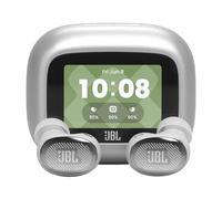 JBL Live Buds 4, True Wireless Noise Cancelling Earbuds, Silver | Bluetooth 6.0, 40-Hour Battery Life, IP55 Waterproof, Smart Charging Case, JBL Signature Sound