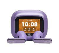 JBL Live Flex 4, True Wireless Earbud Headphones with Bluetooth, 50h Battery Life, Adaptive Noise Cancelling, JBL Signature Sound, IP54 Waterproof, Smart-Charging Case, Purple