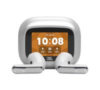 JBL Live Flex 4, True Wireless Noise Cancelling Earbuds, Silver | Bluetooth 6.0, 50-Hour Battery Life, IP54 Waterproof, Smart Charging Case, JBL Signature Sound