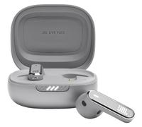 JBL Live Flex In-Ear Bluetooth Earphones - Noise Cancelling, Water-Resistant, 40-Hour Battery, Silver