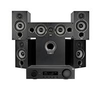 JBL MA510 AV Receiver & ELAC Debut B5.2 5.1 Speaker Package Black