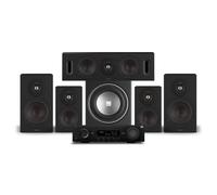 JBL MA710 AV Receiver & DALI Sonik 3 5.1 Speaker Package Black Ash