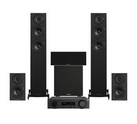 JBL MA710 AV Receiver & Wharfedale Diamond 12.3i 5.1 Speaker Package Black