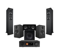 JBL MA9100HP AV Receiver & Acoustic Energy AE309 MK2 5.1 Speaker Package Black