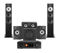 JBL MA9100HP AV Receiver & Bowers & Wilkins 603 S3 5.1 Speaker Package Black