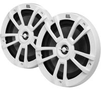 JBL Marine Boat 8" Full Range 2-Way Speakers Waterproof Pair White Grills NEW