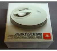 JBL ON TOUR MICRO PORTABLE IPOD IPHONE IPAD MP3 LAPTOP PC SPEAKER SYSTEM WHITE