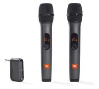JBL Original Pro Sound Wireless Bluetooth Microphone Set & Receiver (2 Mics) - Plug into Any Speaker, Crystal Clear Voice