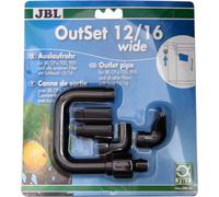 JBL OutSet wide 12/16 CristalProfi e4/7/901,2, Water return set with wide jet pipe for external aquarium filters