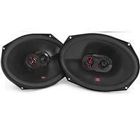 JBL Pair of Stage3 9637F 6" X 9" Three-Way Car Audio Speaker No Grill Bundle