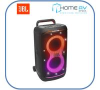 JBL Partybox 520, Wireless Bluetooth Party Speaker, 15H Playtime, Portable Design, Dynamic Light Show, IPX4 Splashproof, Multi-Speaker Connection, AI Sound Boost, Microphone Input, Black