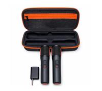 JBL PartyBox Wireless Mic - 2X Digital Wireless Microphones, Rechargeable Battery, Compatible with All PartyBox Speakers (Black) Including Winguard Protective Travel Case